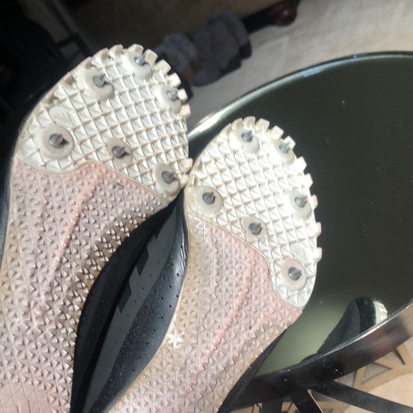 Adidas Running Sprinstar with spikes black size 7.5 worn once! - Picture 4 of 4